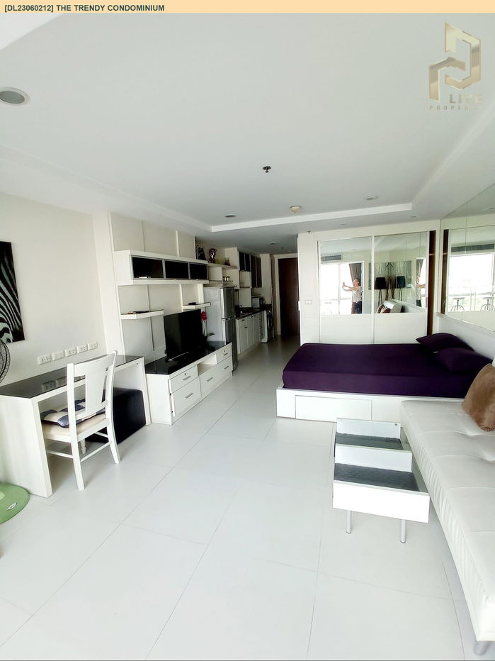 รูป DL23060212 ให้เช่าคอนโด เดอะ เทรนดี้ คอนโดมิเนียม (The Trendy Condominium) ใกล้ BTS นานา พร้อมเข้าอยู่ โทรด่วน 0638692663 LineID @534wlwof - รูปที่ 3/7