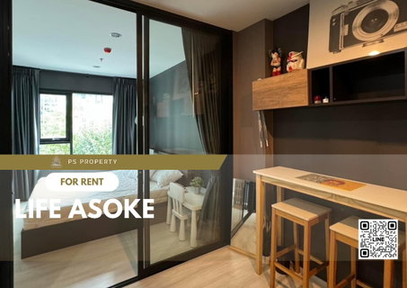 รูปภาพ For rent ✨ Life Asoke ✨ complete furniture and electrical appliances, near MRT.