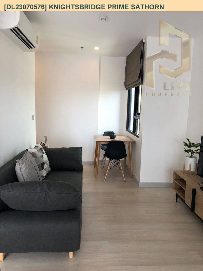 รูป DL23070576 ให้เช่าคอนโด ไนท์บริดจ์ ไพร์ม สาทร (Knightsbridge Prime Sathorn) ใกล้ BTS ช่องนนทรี พร้อมเข้าอยู่ โทรด่วน 0653619502 LineID @897iyzll - รูปที่ 3/10