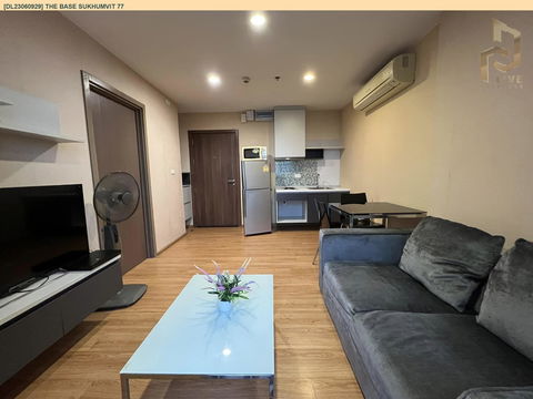 DL23060929 Condo for rent, The Base Sukhumvit 77 near BTS On Nut, ready to move in, call urgently 0656133286 LineID @655ebbvc