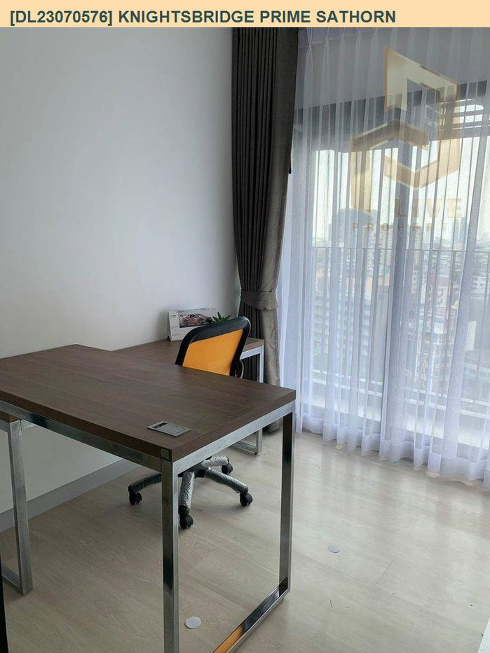 รูป DL23070576 ให้เช่าคอนโด ไนท์บริดจ์ ไพร์ม สาทร (Knightsbridge Prime Sathorn) ใกล้ BTS ช่องนนทรี พร้อมเข้าอยู่ โทรด่วน 0653619502 LineID @897iyzll - รูปที่ 6/10