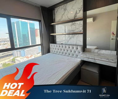 รูปภาพ For Rent 🔥 the Tree Sukhumvit 71-Ekkamai 🔥Nicely decorated, fully furniture //Asl more info LineID:@promptyou1