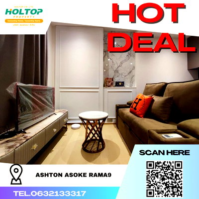 Condos for rent :  #K237 Condo for rent  Ashton Asoke Rama9 luxury condo middle Rama9  ✨