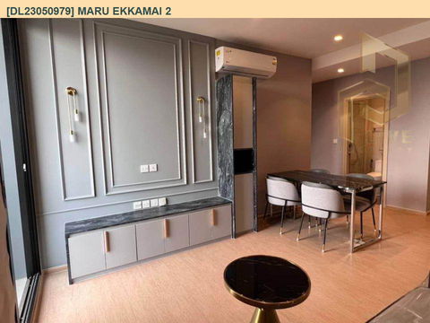 DL23050979 Condo for rent, MARU EKKAMAI 2 near BTS Ekkamai, ready to move in, call urgently 0656133286 LineID @655ebbvc