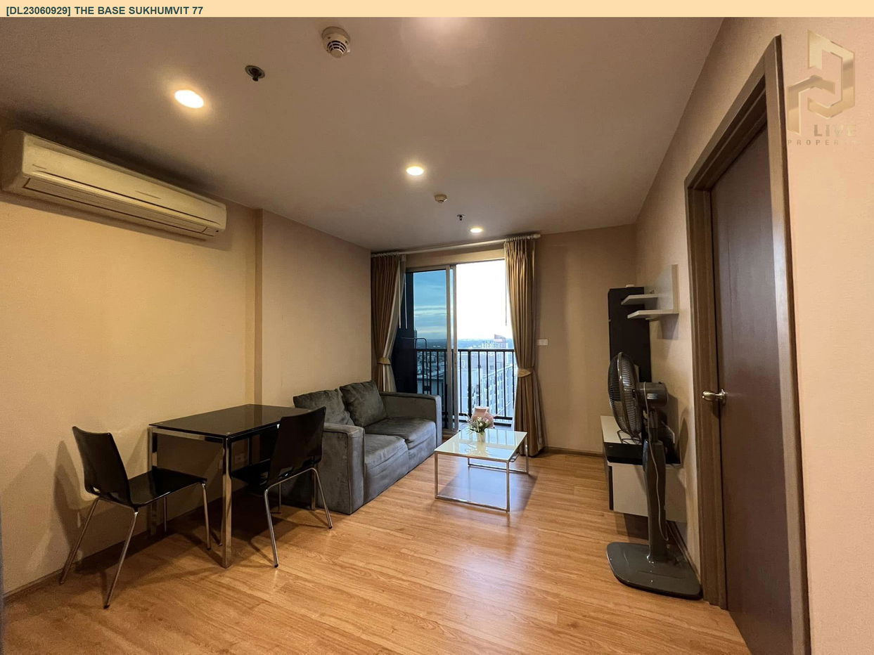 รูป DL23060929 ให้เช่าคอนโด เดอะ เบส สุขุมวิท 77 (The Base Sukhumvit 77) ใกล้ BTS อ่อนนุช พร้อมเข้าอยู่ โทรด่วน 0638692663 LineID @655ebbvc - รูปที่ 2/7