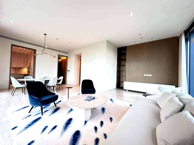 Condos for rent Chulalongkorn University : SCLS102 Condo for rent, Scope Langsuan, 18th floor, city view, 163 sq m., 2 bedrooms, 3 bathrooms, 380,000 baht, 064-959-8900