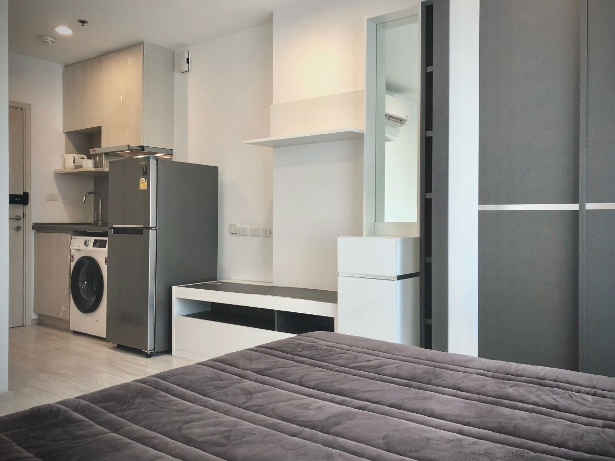 picture For rent Ideo Mobi wongsawang Studio room 28floor 23 sqm (with washing machine)🆔 line: ey_annie - 5/10