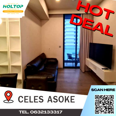 Condos for rent : #A191 For rent CELES ASOKE near BTS.