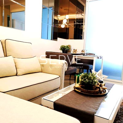 Condos for rent Airport Link Ratchaprarop : Nice Room 1 Bed 50 sq.m. High Fl. 10+ Good Location Close to BTS Phaya Thai 650 m. at Supalai Elite Phayathai Condo / Condo For Rent