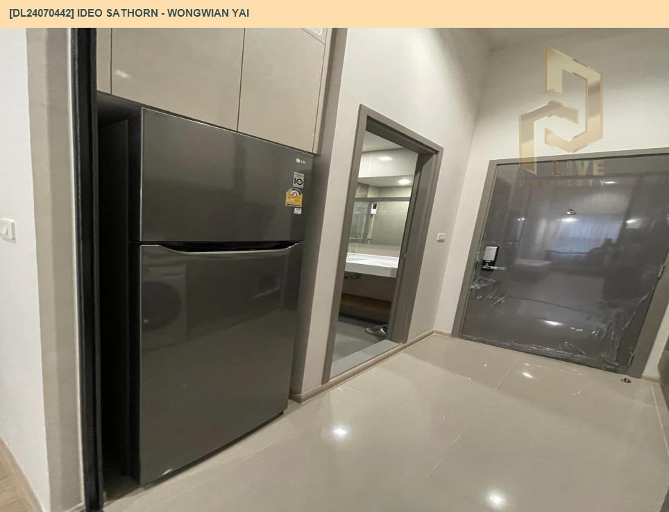 รูป DL24070442 ให้เช่าคอนโด ไอดีโอ สาทร - วงเวียนใหญ่ (IDEO Sathorn - Wongwian Yai) ใกล้ BTS วงเวียนใหญ่ พร้อมเข้าอยู่ โทรด่วน 0800343450 LineID @655ebbvc - รูปที่ 9/10