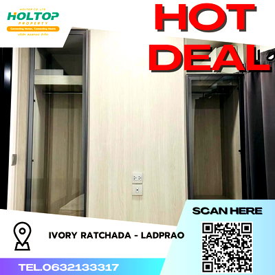 คอนโดให้เช่า : #P172 for rent Ivory Ratchada-Ladprao