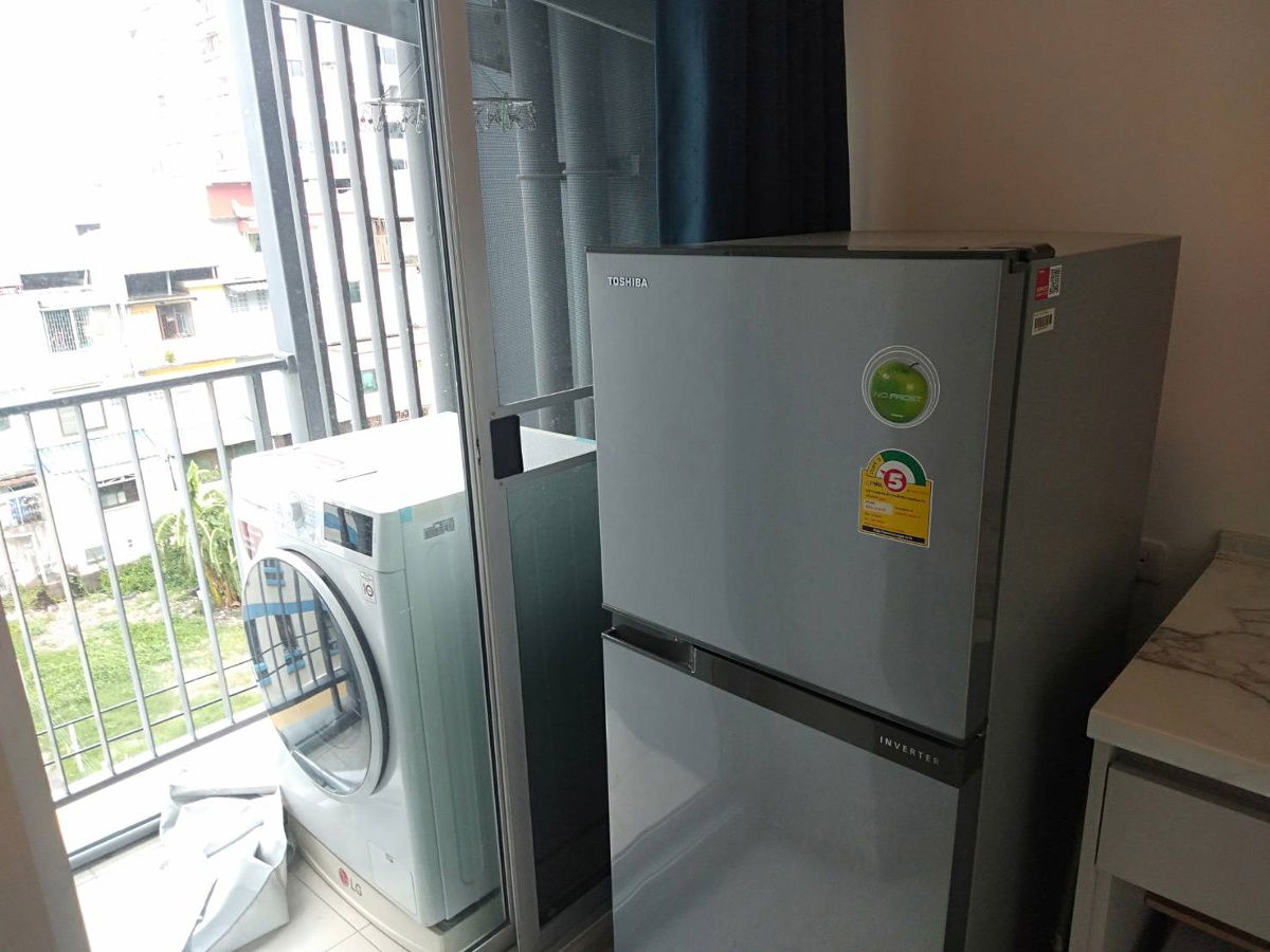 รูป เช่า!!! พลัมคอนโด รามคำแหง 60 อินเตอร์เชนจ์ 23 ตรม. ราคา 7,500 บ พร้อมเฟอร์และเครื่องใช้ไฟฟ้า - รูปที่ 8/10