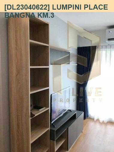 picture DL23040622 Condo for rent, Lumpini Place Bangna Km.3 near BTS Udom Suk, ready to move in, call urgently 0614453194 LineID @162cjixi - 4/6