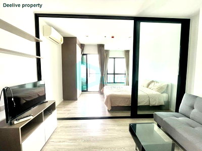 คอนโดให้เช่า : DL23030281 ให้เช่าคอนโด ไนท์บริดจ์ สกาย ริเวอร์ โอเชี่ยน (KnightsBridge Sky River Ocean) ใกล้ BTS ปากน้ำ พร้อมเข้าอยู่ โทรด่วน 0653619502 LineID @952jdxxk