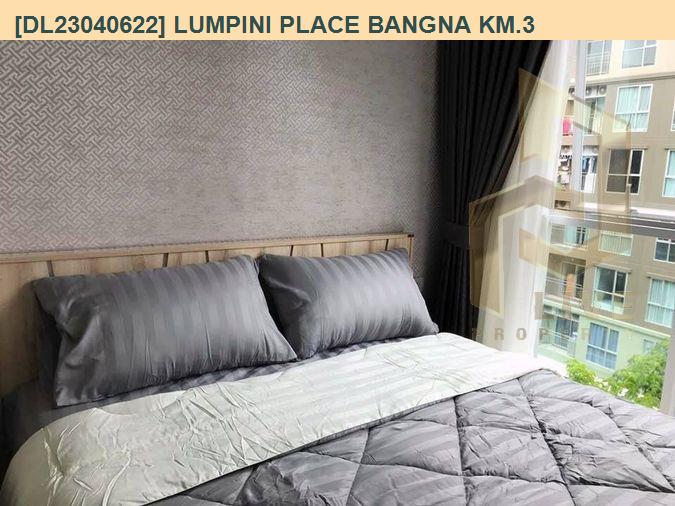 picture DL23040622 Condo for rent, Lumpini Place Bangna Km.3 near BTS Udom Suk, ready to move in, call urgently 0614453194 LineID @162cjixi - 1/6