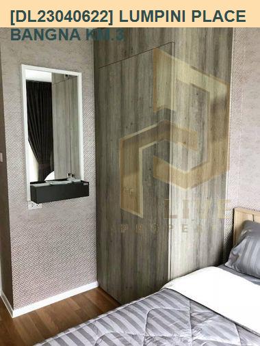 picture DL23040622 Condo for rent, Lumpini Place Bangna Km.3 near BTS Udom Suk, ready to move in, call urgently 0614453194 LineID @162cjixi - 2/6