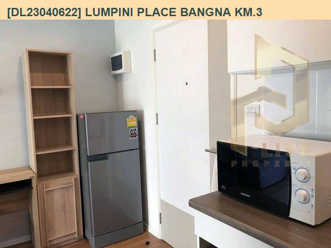 picture DL23040622 Condo for rent, Lumpini Place Bangna Km.3 near BTS Udom Suk, ready to move in, call urgently 0614453194 LineID @162cjixi - 5/6