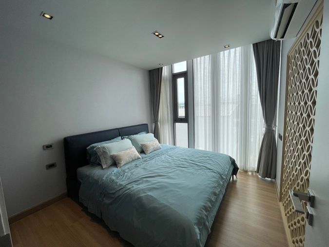 2-bed condo for rent, 57 sqm, U CHAROEN RESIDENCE TOWN IN TOWN