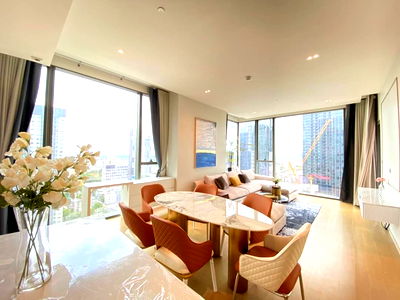 Condos for rent : LTHC10652–The Strand ThongLor FOR RENT 2 beds 2 baths size 90 Sq.m. Near BTS Thonglor Station ONLY 130k/month