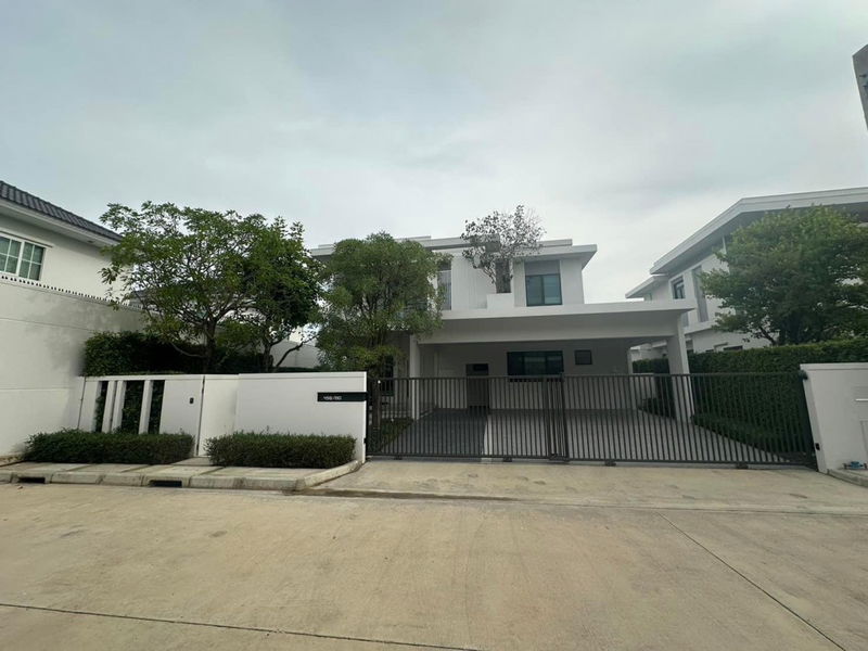 บ้านเดี่ยวให้เช่า : ให้ เช่า บ้านเดี่ยว มัณฑนา กม.15 4 ห้องนอน fully furnished ใกล้ Verso School