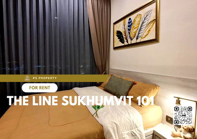 Condos for rent : For rent ✨ THE LINE Sukhumvit 101 ✨ complete furniture and electrical appliances, near BTS Punnawithi.