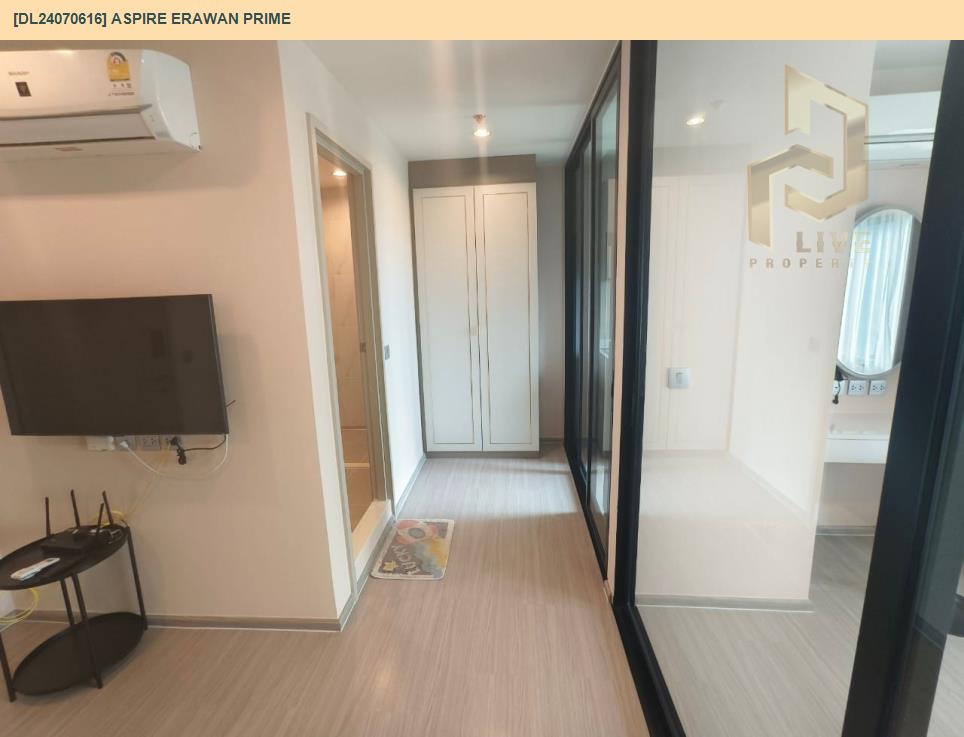 picture DL24070616 Condo for rent, Aspire Erawan Prime near BTS Chang Erawan, ready to move in, call urgently 0656133286 LineID @655ebbvc - 6/9