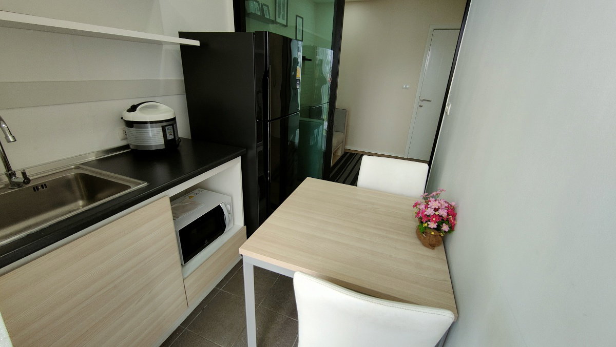 รูป เดอะ มิดด์ คอนโด (The Midd Condo) มีเครื่องซักผ้า เฟอร์ครบ ใกล้ MRT ตลาดบางใหญ่ (MID122) - รูปที่ 7/9