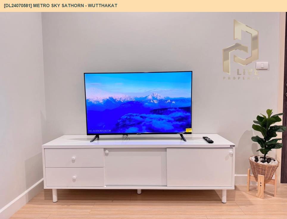 picture DL24070581 Condo for rent, Metro Sky Sathorn - Wutthakat near BTS Wutthakat, ready to move in, call urgently 0656133286 LineID @655ebbvc - 11/12