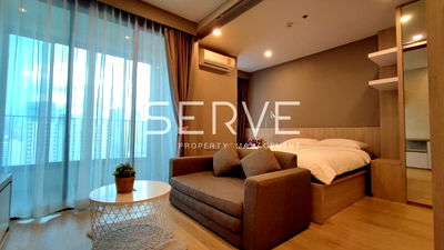 Condos for rent Airport Link Ratchaprarop : 1 Bed with Partition Nice Room Good Location Close to BTS Ratchathewi 390 m.  @ Ideo Q Siam-Ratchathewi
