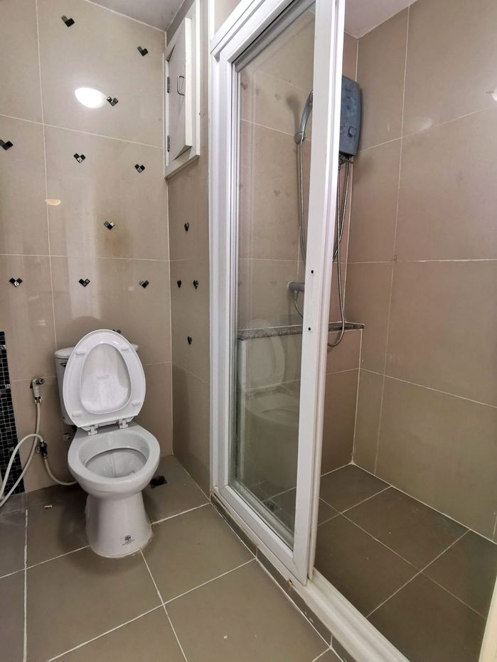 picture MB6303 Happy Condo Ratchada 18 Beautiful room, complete electrical appliances and furniture, convenient travel, ready to move in, near MRT Huai Khwang - 8/8