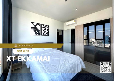 Condos for rent : For rent 📍 XT EKKAMAI 📍 2 bedrooms, 2 bathrooms, complete furniture and electrical appliances.