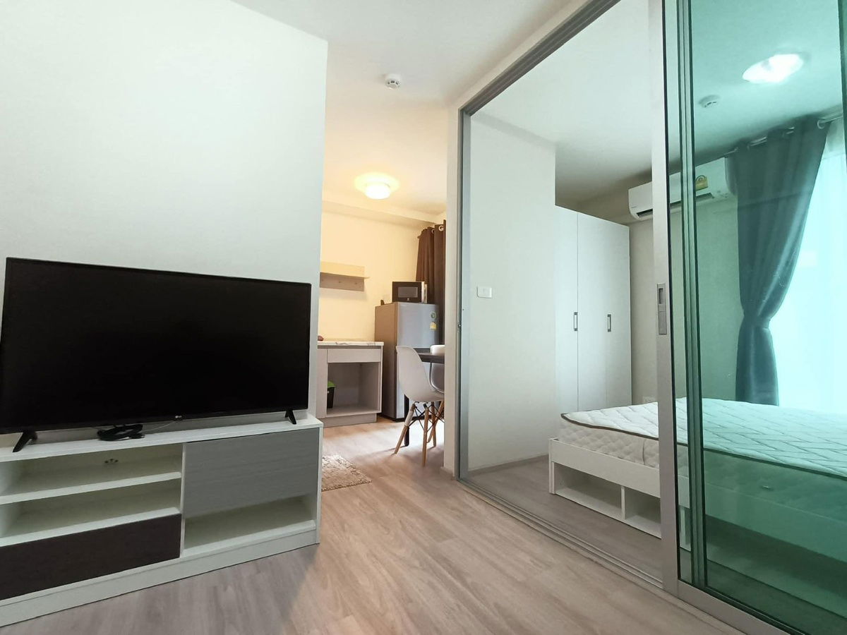 picture PRI144  Plum Ram60, floor 8, Fully furnished 23 sqm. 8,000 baht. 064-959-8900 - 2/6