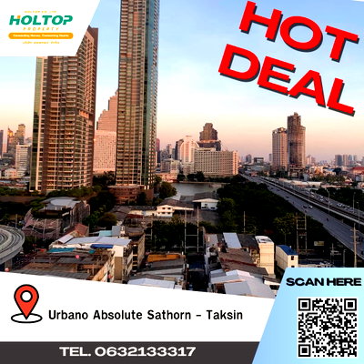 คอนโดให้เช่า : #A210 For rent Urbano Absolute Sathorn - Taksin