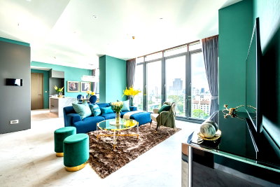 Condos for sale : LTH10681–The Monument Thong Lo FOR SALE 2 beds 3 baths size 125 Sq.m. Near BTS Thong Lor Station ONLY 46MB