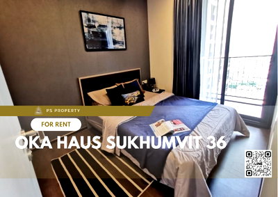 Condos for rent : For rent 🌟 OKA HAUS Sukhumvit 36 ​​🌟 complete furniture and electrical appliances, near BTS Thonglor