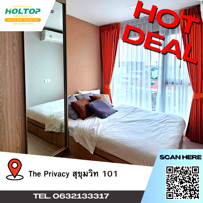 คอนโดให้เช่า :  #A238 For rent The Privacy Sukhumvit 101