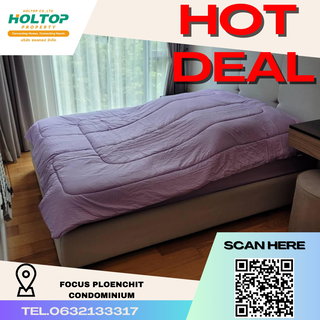 รูปภาพ #K287 ให้เช่า คอนโด Focus Ploenchit คอนโด low rise เงียบสงบ ได้ความเป็นส่วนตัว พร้อมเข้าอยู่ ✅