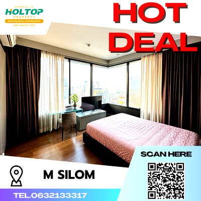 Condos for rent : #N249 For Rent M Silom Ready for move-in