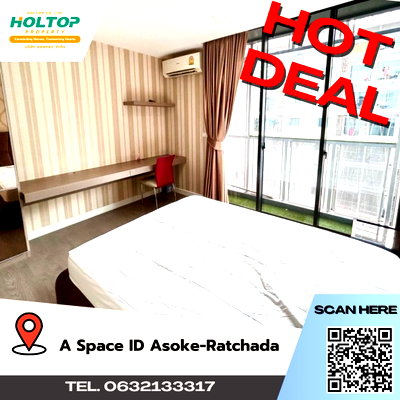 Condos for rent : #A241 For rent A Space ID Asoke-Ratchada