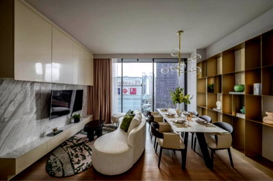 คอนโดให้เช่า : LTH10690–Celes Asoke FOR RENT 2 beds 2 baths size 86 Sq.m. Near MRT Sukhumvit Station ONLY 90k/month