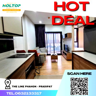 Condos for rent :   #P220 THE LINE Phahon - Pradipat  @holtop  +66632133317