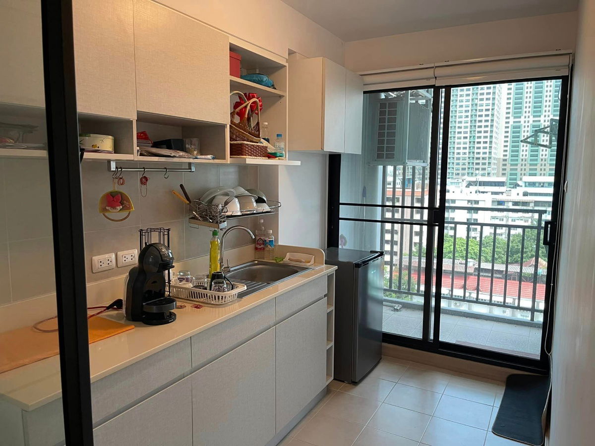 picture MB6374 Supalai Loft Talat Phlu Station Beautiful room, fully furnished, ready to move in, convenient transportation, near BTS Talat Phlu - 4/7
