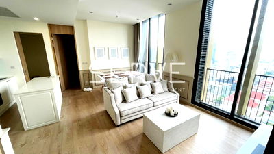 Condos for sale : 🔥Penthouse 2 Beds 3 Baths with Bathtub High Fl. 20+ Close to BTS Asok & MRT Sukhumvit 550 m. at Noble BE19 Condo / For Sale