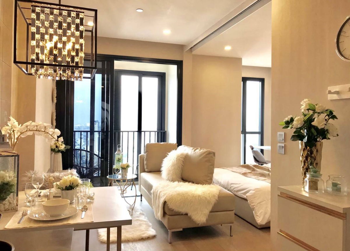 picture MB6352 Ashton Asoke Beautiful room, fully furnished, ready to move in, convenient transportation, near BTS Asoke - 4/6