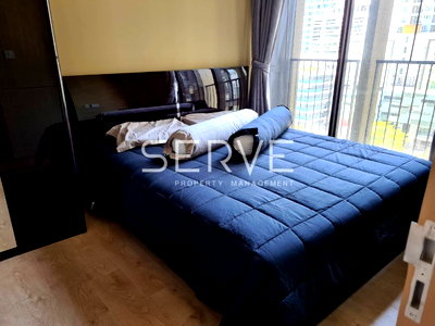 Condos for rent : 🔥25K🔥Corner Room 1 Bed 33.73 sq.m. Good Location Close to BTS Asok & MRT Sukhumvit 500 m. at Noble BE19 Condo / For Rent