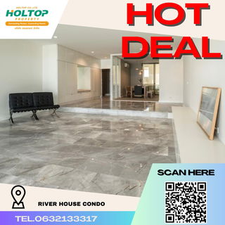 รูปภาพ #K297 ให้เช่า คอนโด River house condo ใกล้ Icon Siamและ BTSกรุงธนบุรี🩷