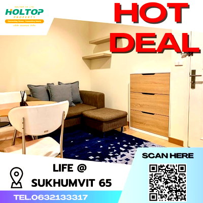 Condos for rent : #N280 For rent Life@Sukhumvit65 