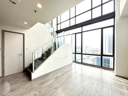 For Sale Whizdom Avenue Ratchada-Ladprao, duplex room, corner position, northeast direction, open view @14.30MB