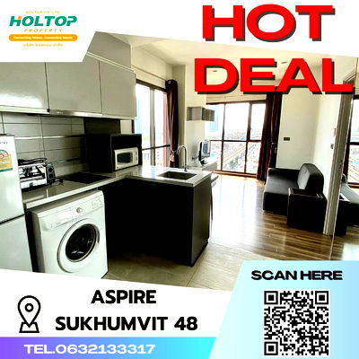 คอนโดให้เช่า : #N281 ให้เช่าคอนโด แอสปาย สุขุมวิท 48