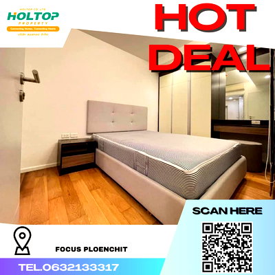 คอนโดให้เช่า : #K308 For rent Focus Ploenchit BTS Ploenchit🌆